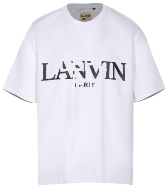 Lanvin x Gallery Dept. Black Logo Tee