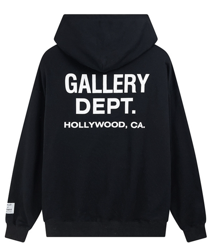 Gallery Dept. White Mark Fleece Hoodie