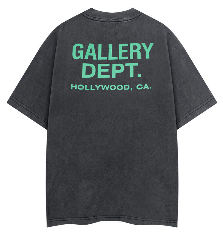 Gallery Dept. Mint Hollywood Acid Wash Tee