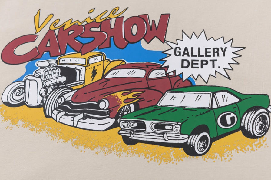 Gallery Dept. Ivory Retro Car Tee