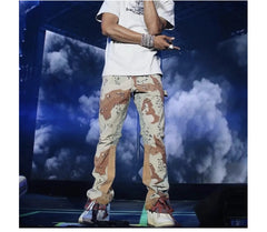 Gallery Dept. Desert Camo Leopard Cargo Pants