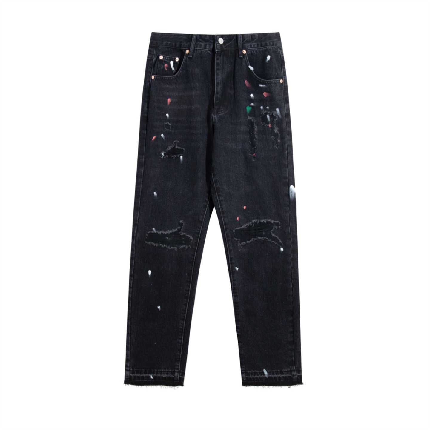 Gallery Dept. Distressed Paint Splatter Jeans