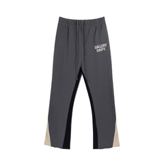 Gallery Dept. Charcoal Geometric Flare Pants