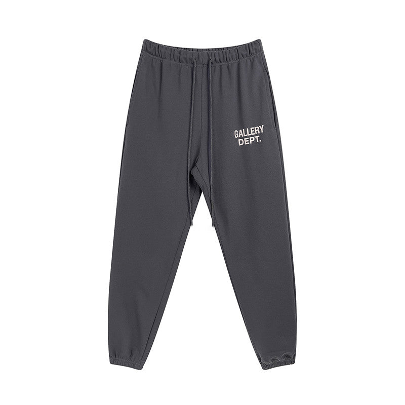 Gallery Dept. Dark Charcoal Logo Track Pants