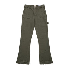 Gallery Dept. Olive Vintage Flare Cargo Pants