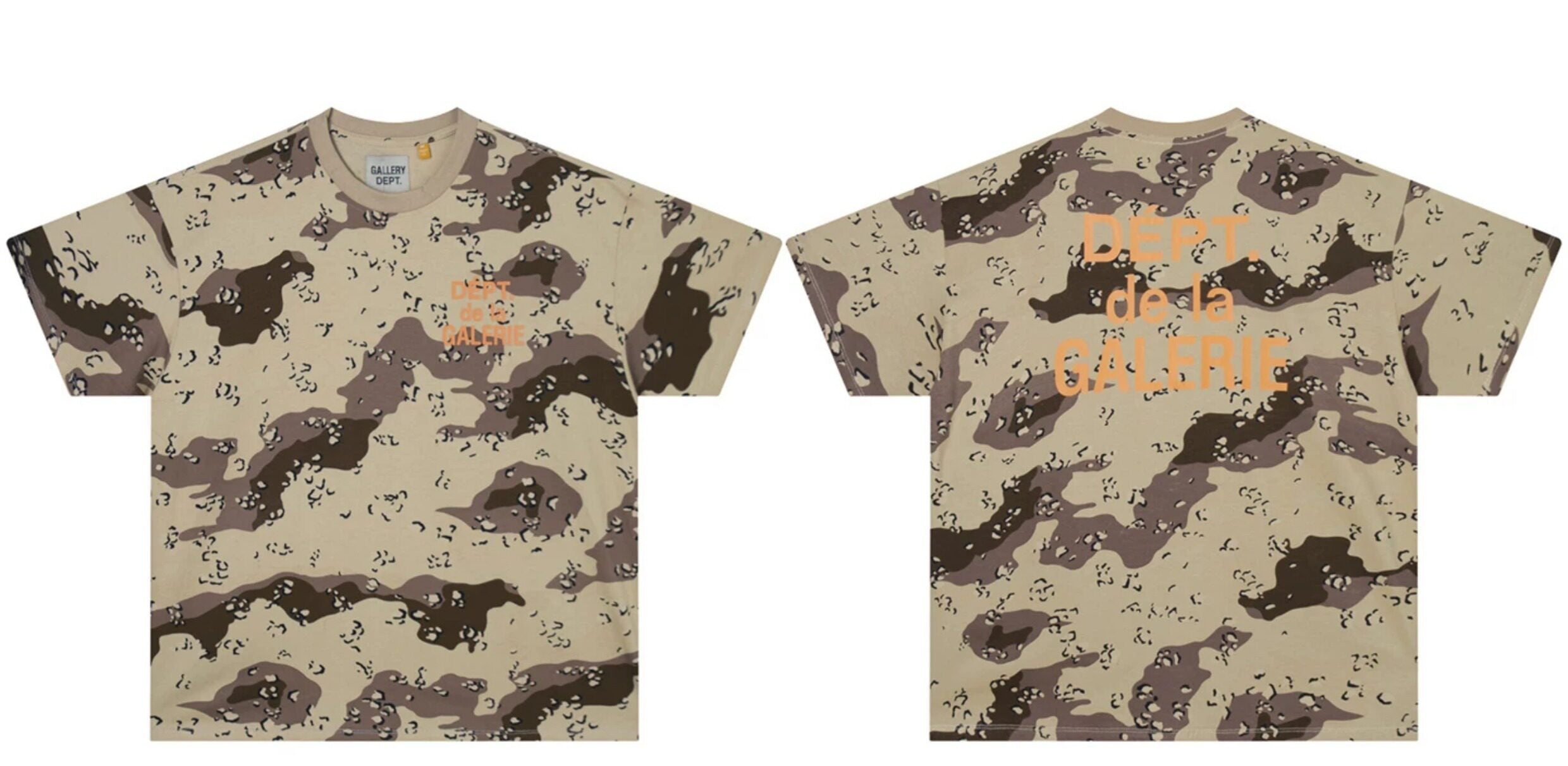 Gallery Dept. Desert Camo Script Tee