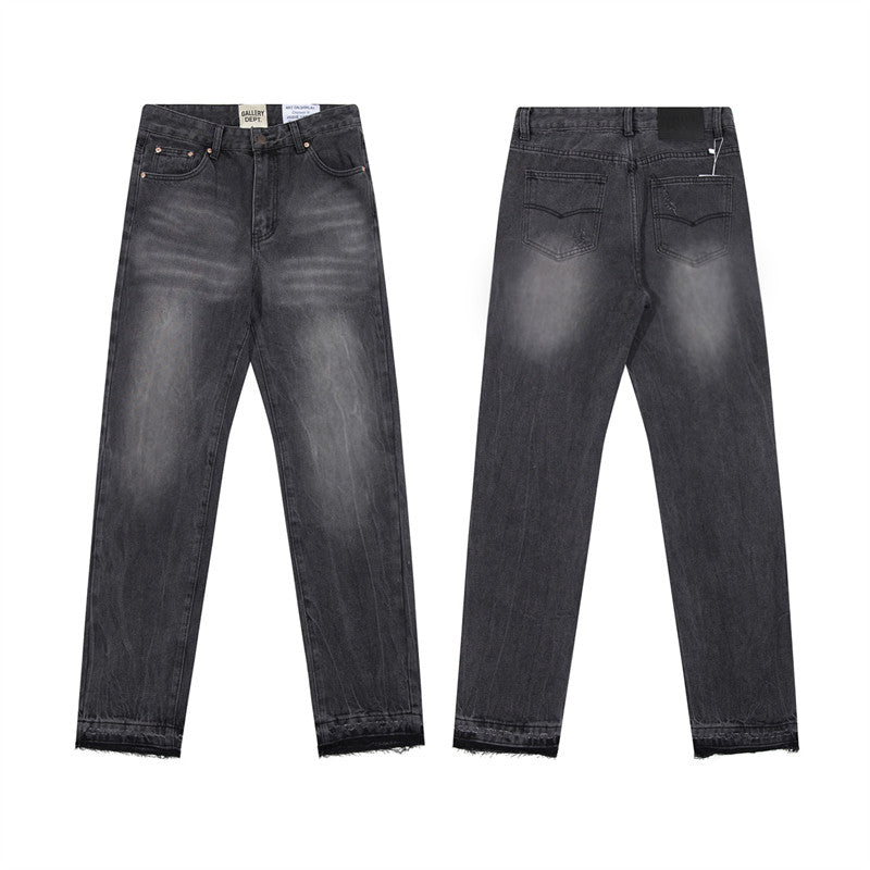 Gallery Dept. Smoke Grey Distressed Jeans
