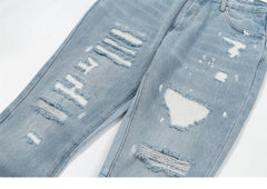 Gallery Dept. Distressed Paint-Splatter Flare Jeans