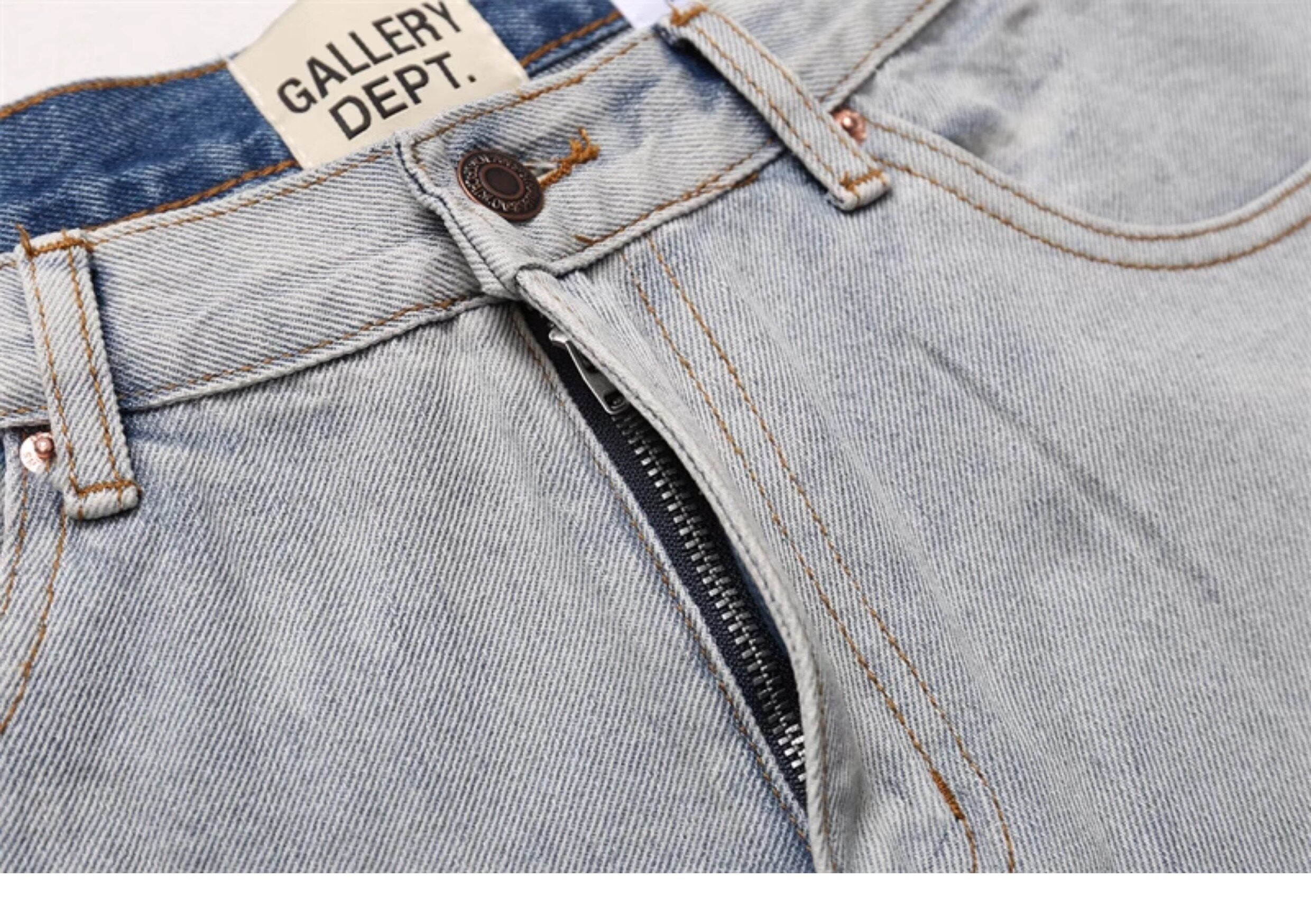 Gallery Dept. Graffiti Gradient Flare Jeans