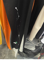 Gallery Dept. Black Splatter Panel Cargo Pants