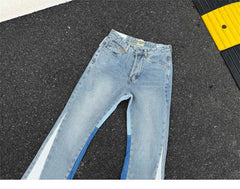 Gallery Dept. Contrast-Panel Split Flare Jeans