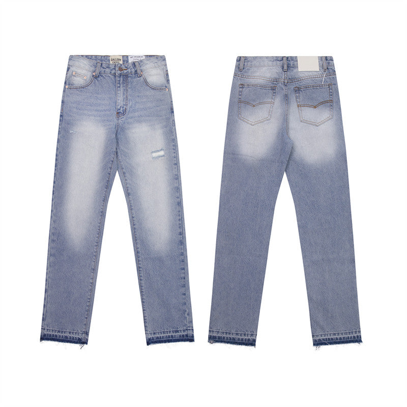 Gallery Dept. Vintage Wash Straight-Leg Jeans