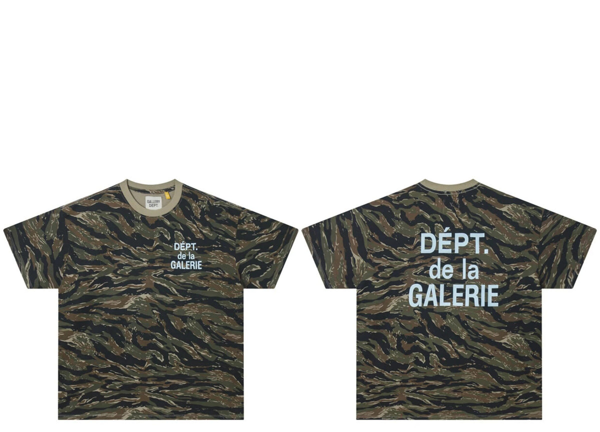 Gallery Dept. Tiger Stripe Camo Graphic Tee