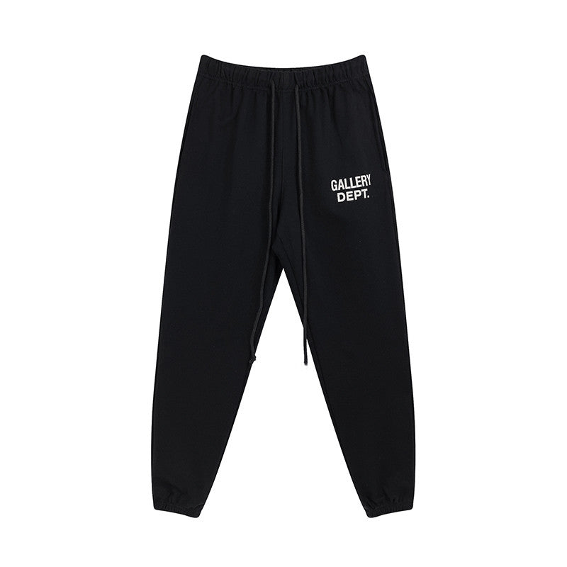 Gallery Dept. Black Contrast Logo Joggers