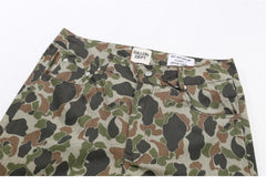 Gallery Dept. Olive Camo Straight-Leg Jeans