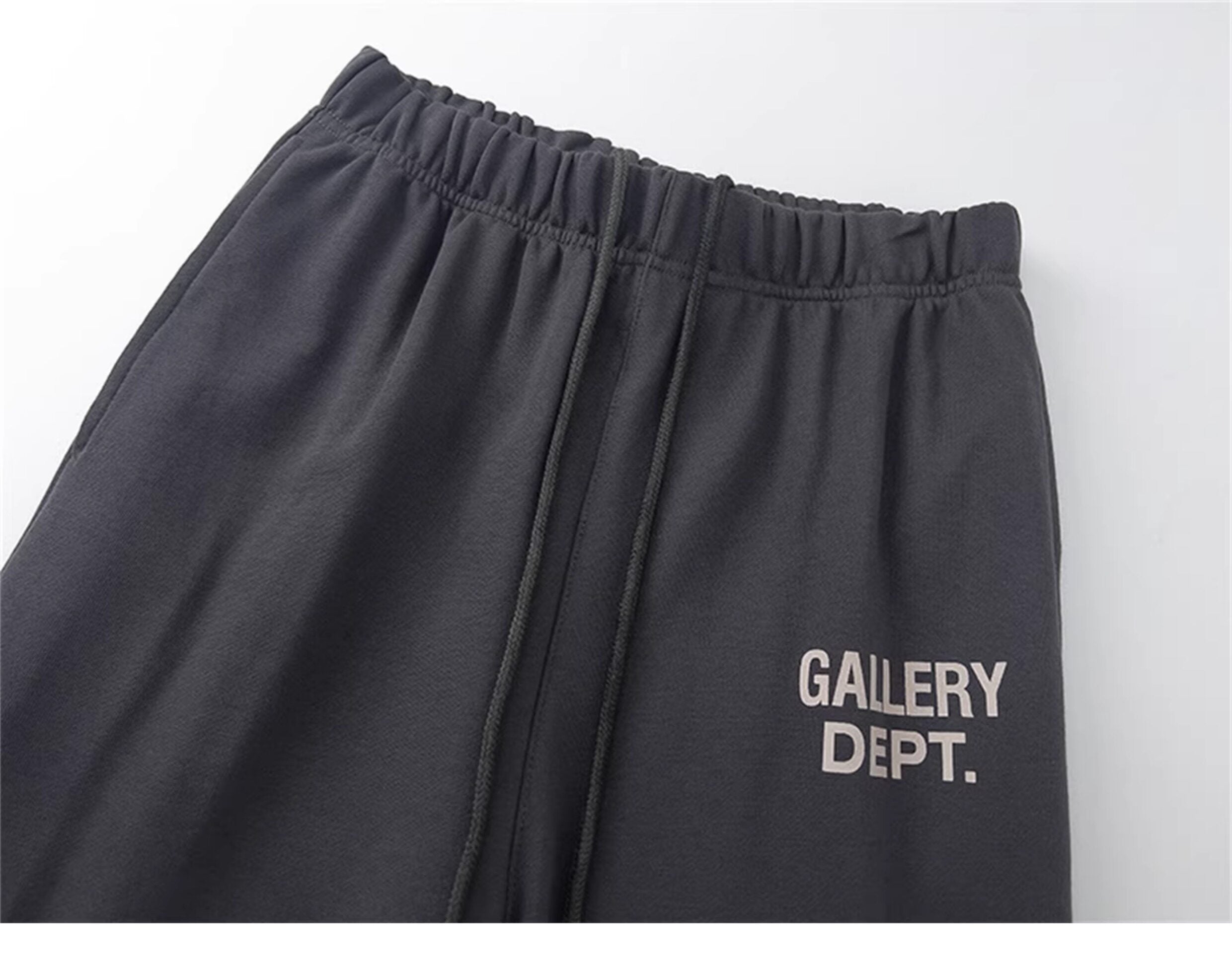 Gallery Dept. Charcoal Geometric Flare Pants