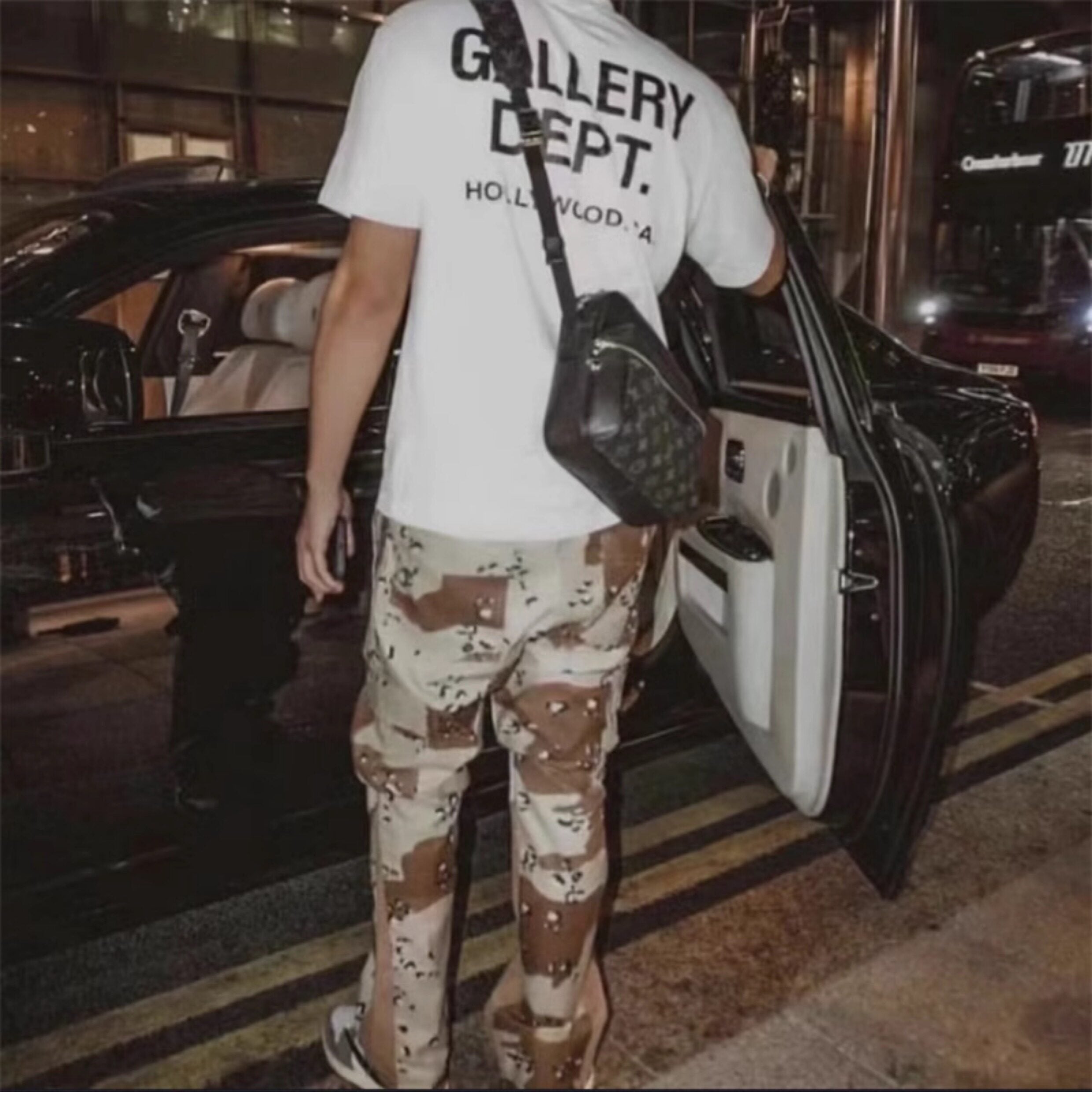 Gallery Dept. Desert Camo Leopard Cargo Pants