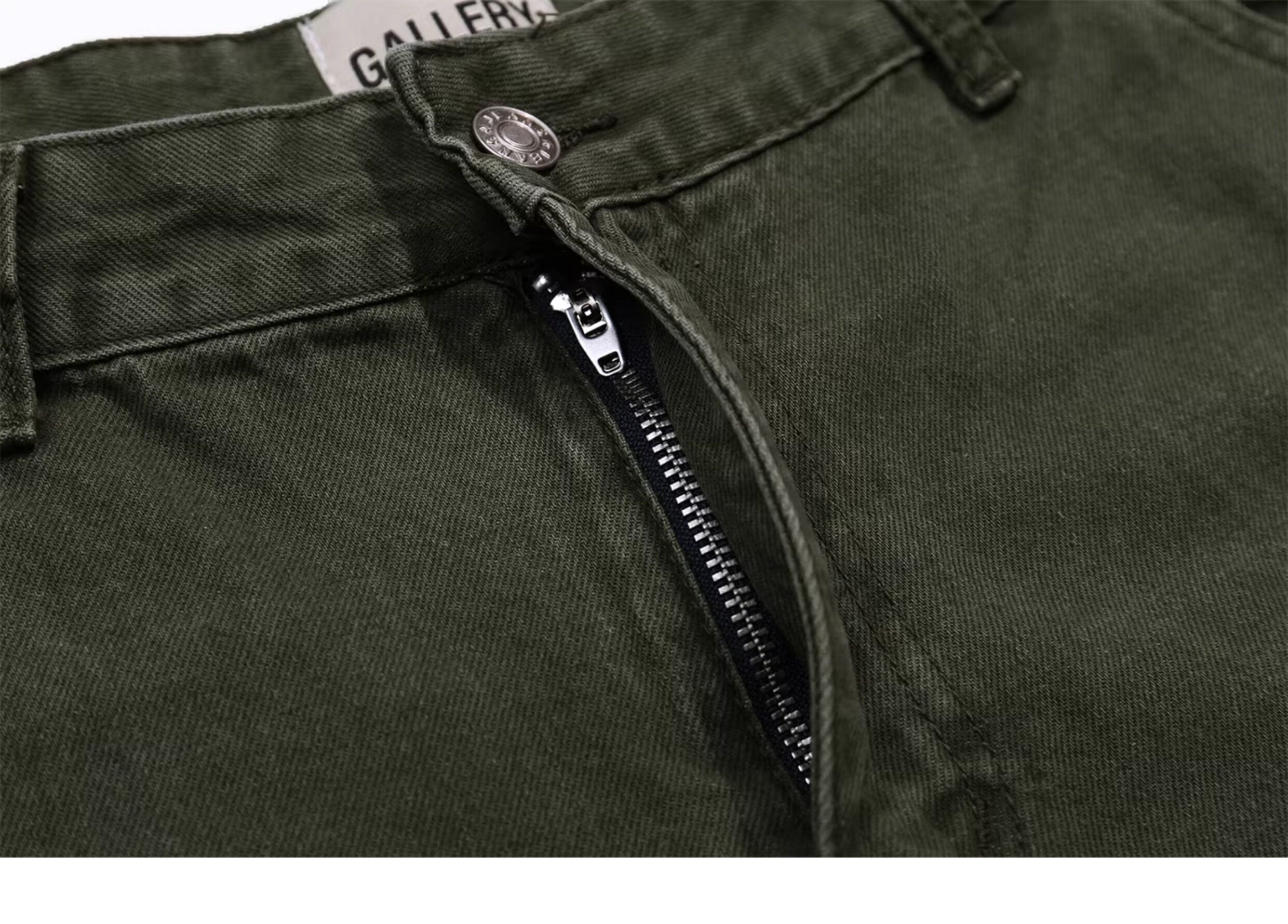Gallery Dept. Olive Vintage Flare Cargo Pants