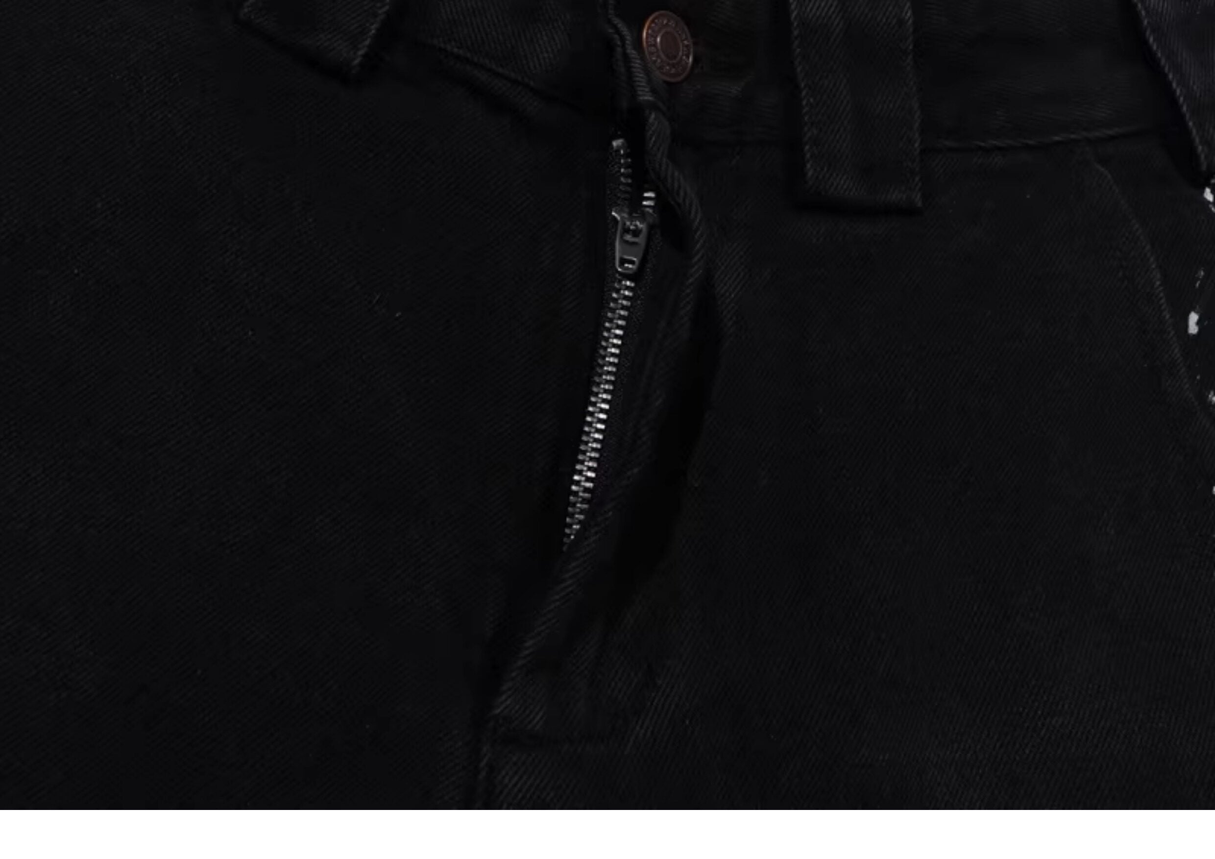 Gallery Dept. Black Paint-Splatter Flare Jeans