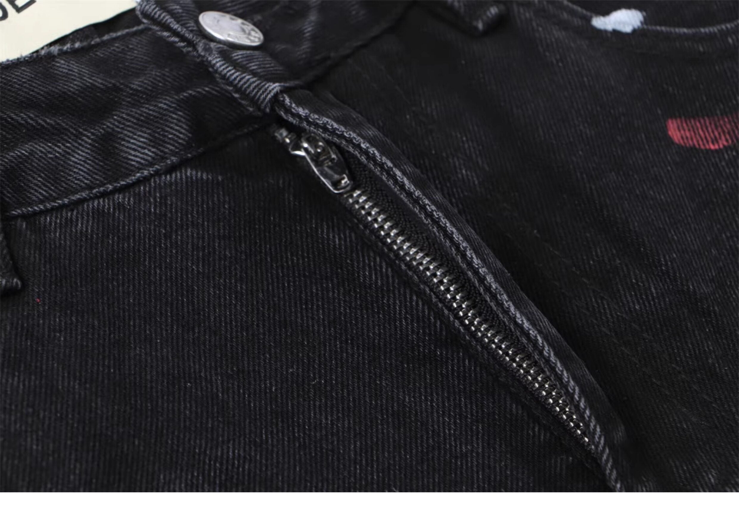 Gallery Dept. Distressed Paint Splatter Jeans