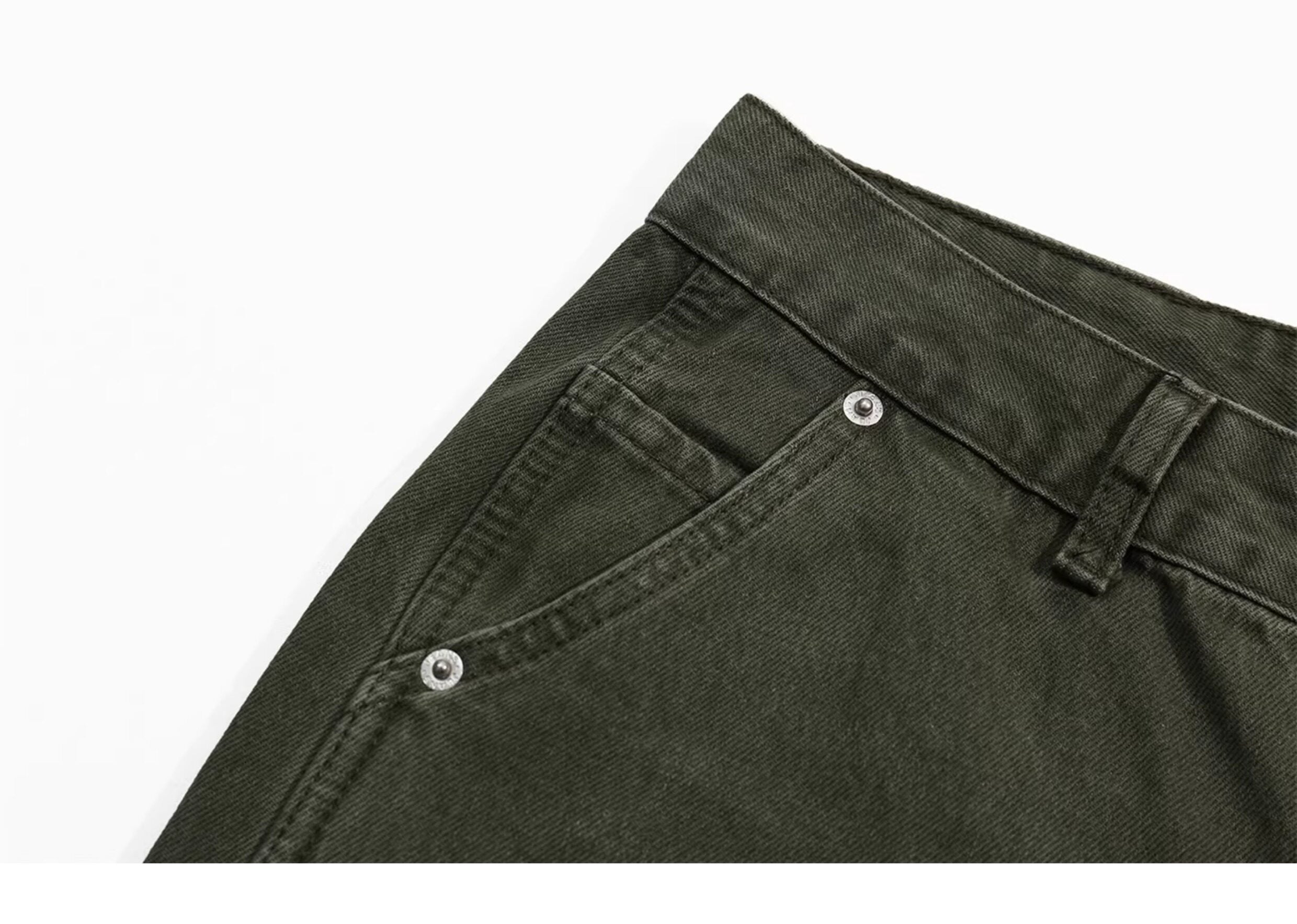 Gallery Dept. Olive Vintage Flare Cargo Pants
