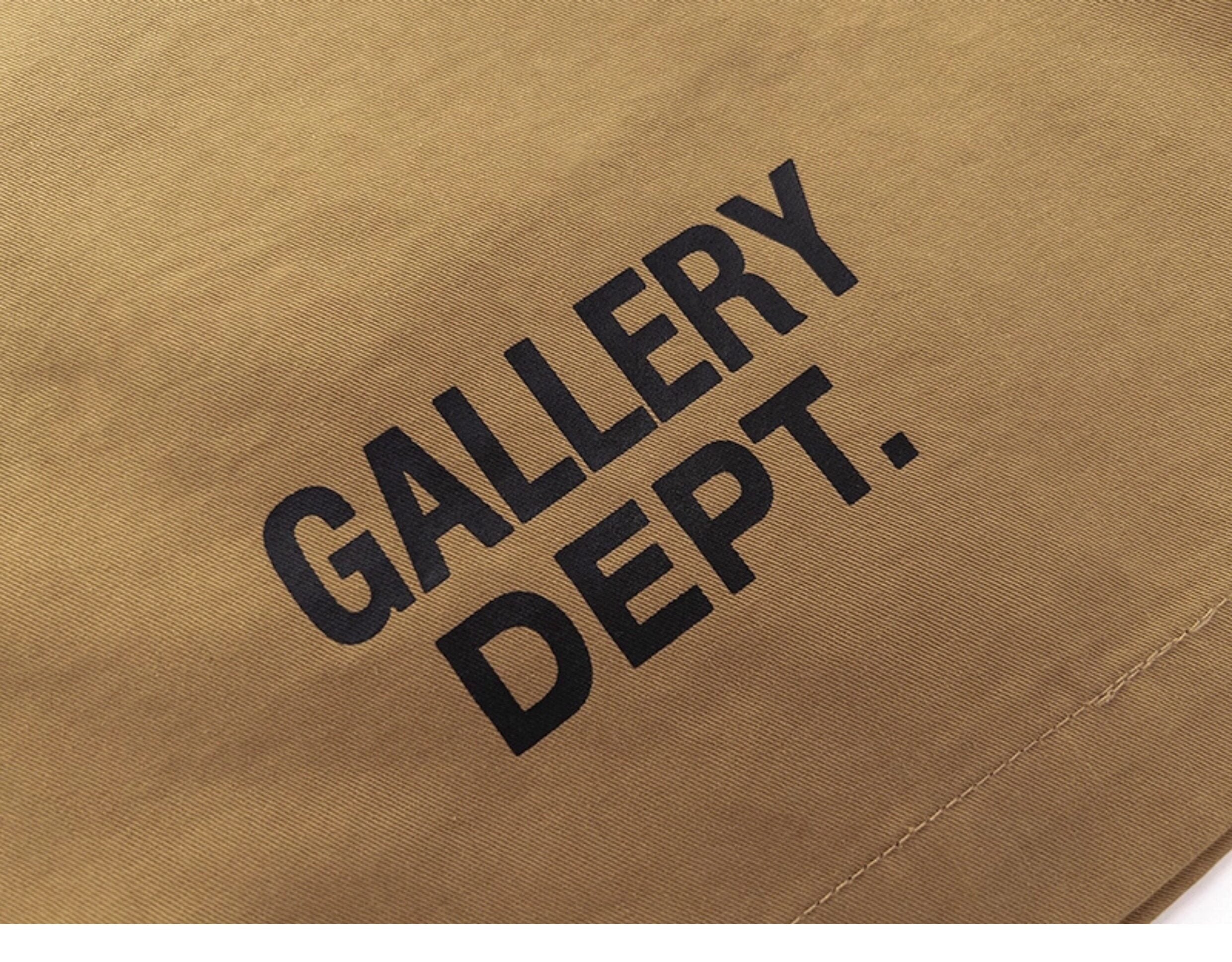 Gallery Dept. Khaki Minimal Logo Drawstring Shorts