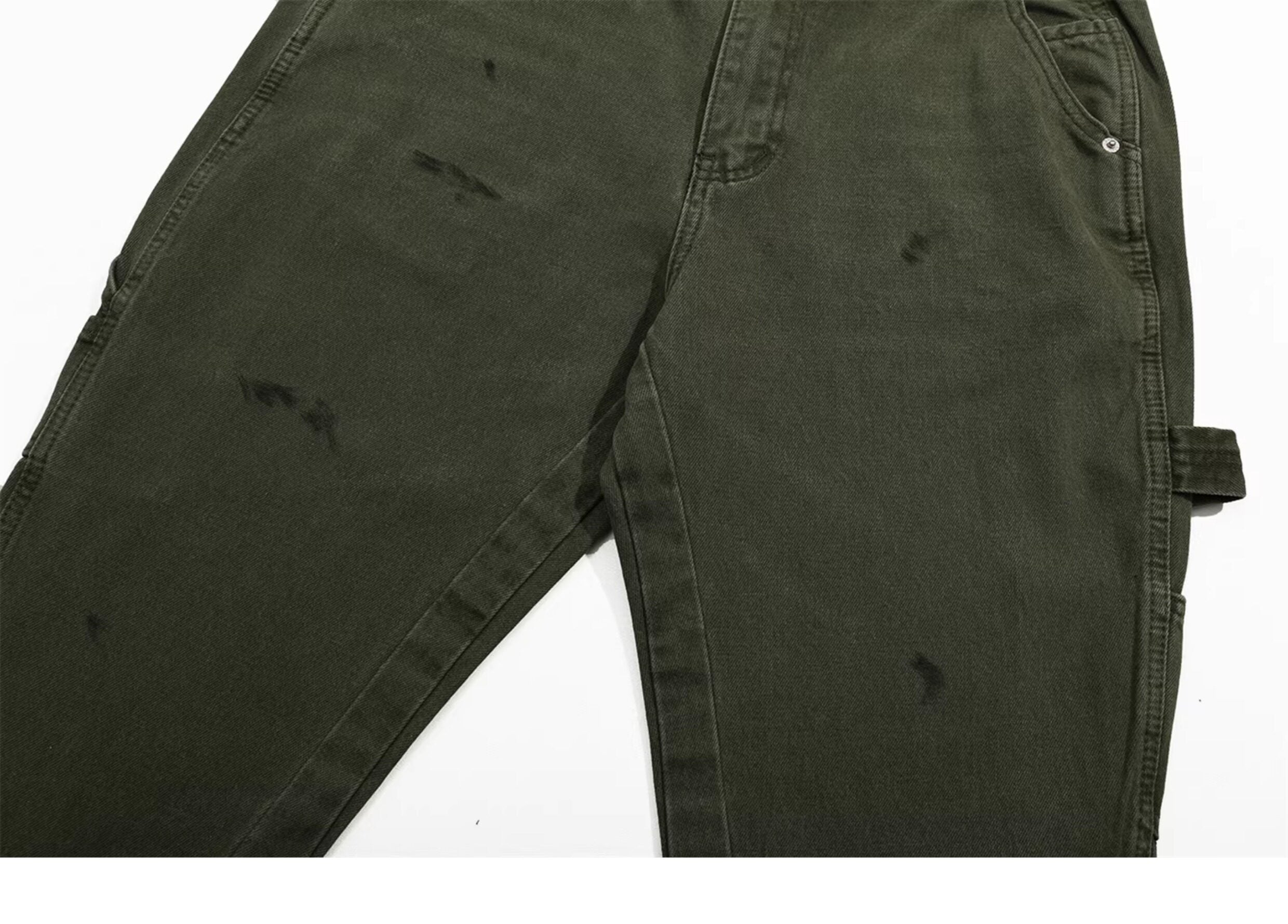 Gallery Dept. Olive Vintage Flare Cargo Pants