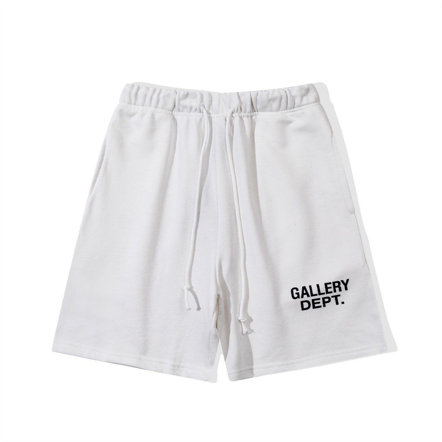 Gallery Dept. White Contrast Logo Shorts