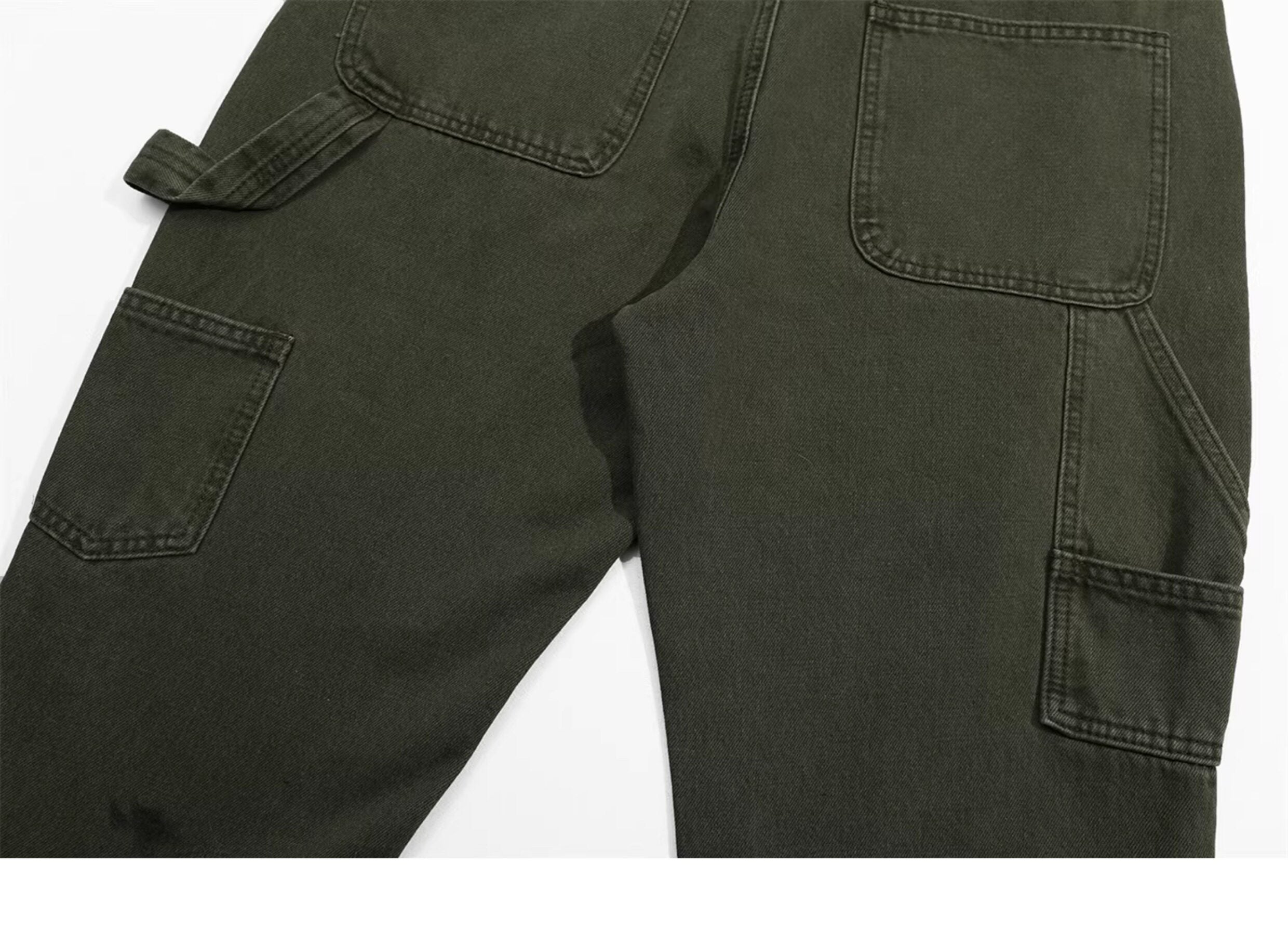 Gallery Dept. Olive Vintage Flare Cargo Pants