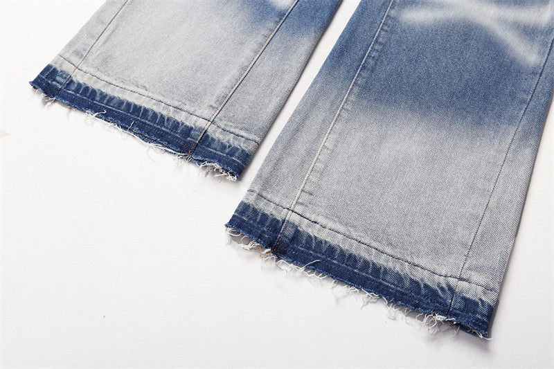 Gallery Dept. Graffiti Gradient Flare Jeans
