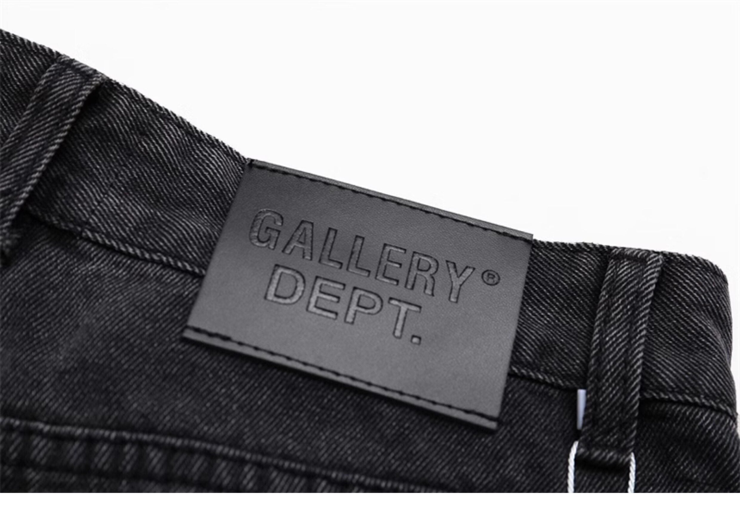 Gallery Dept. Smoke Grey Distressed Jeans
