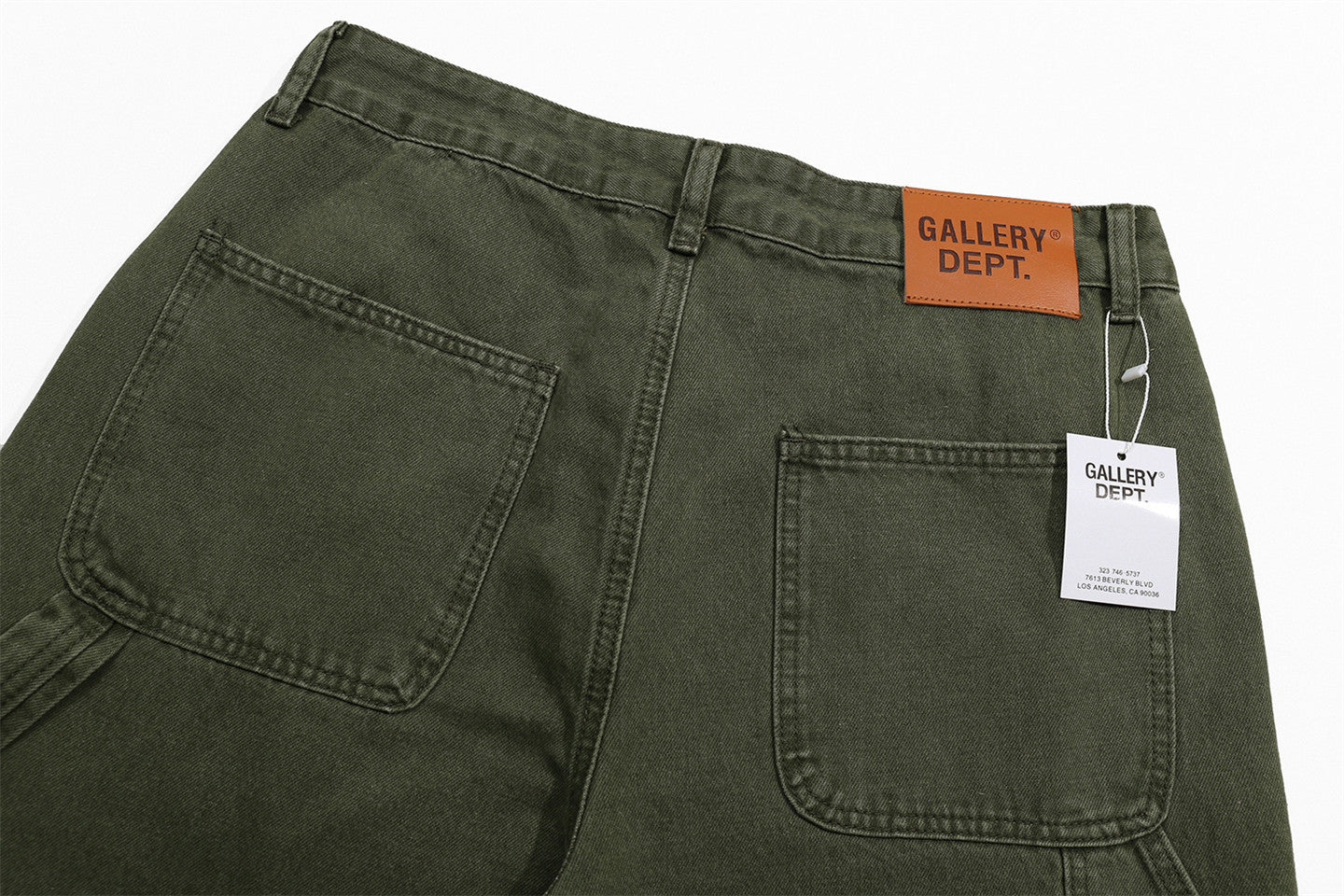 Gallery Dept. Olive Vintage Flare Cargo Pants