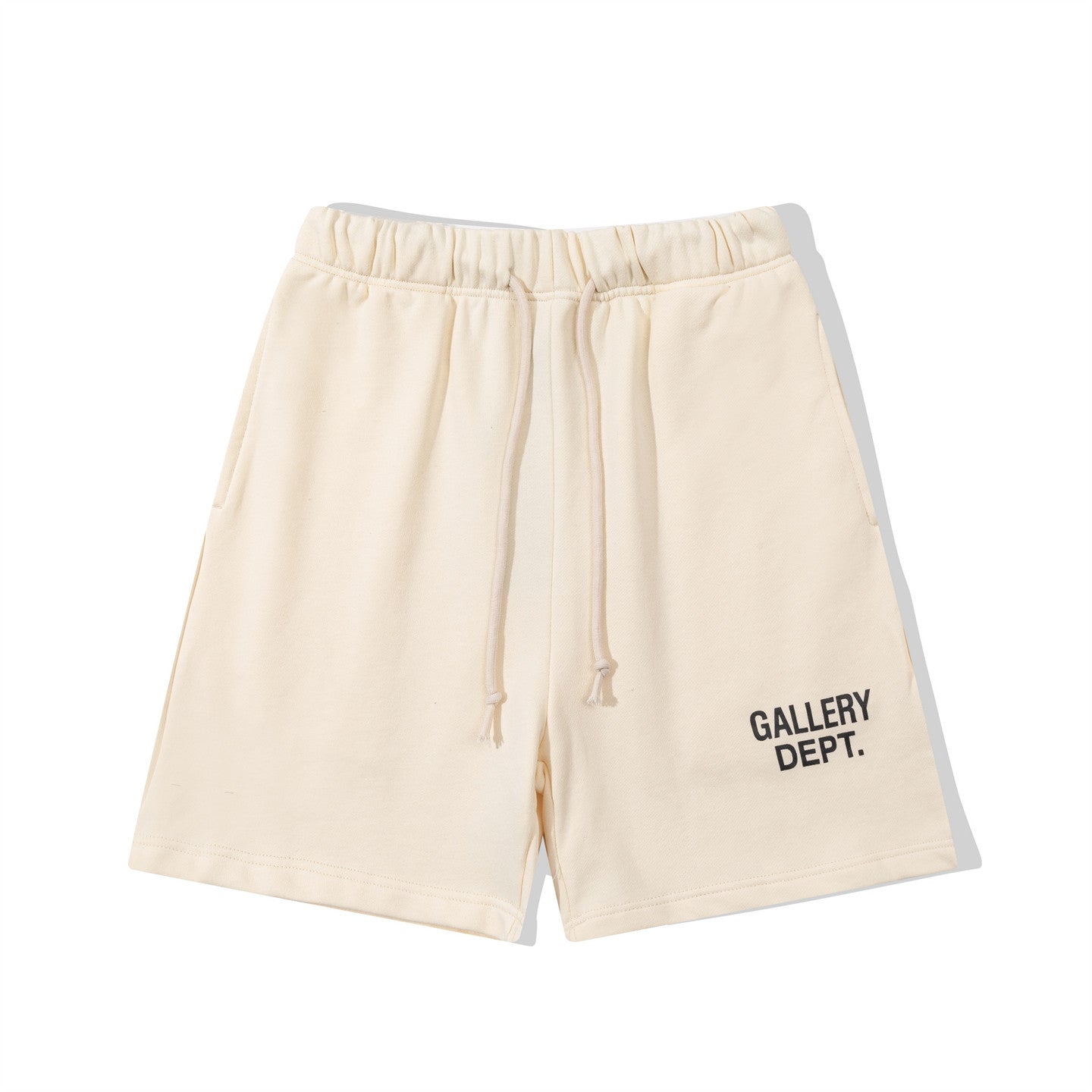 Gallery Dept. Cream Minimal Logo Shorts