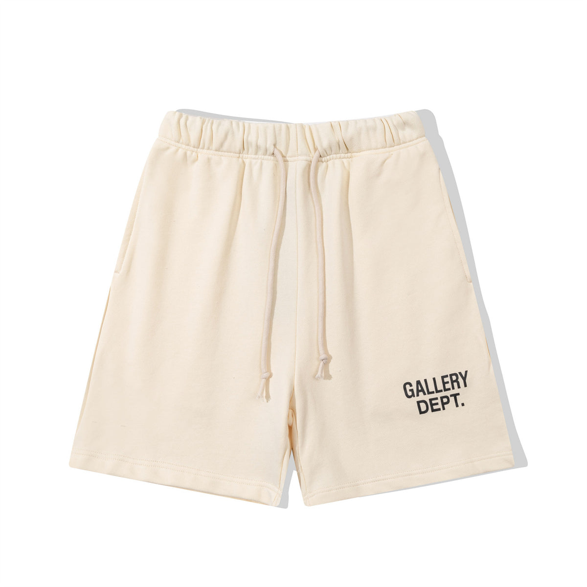 Gallery Dept. Cream Minimal Logo Shorts