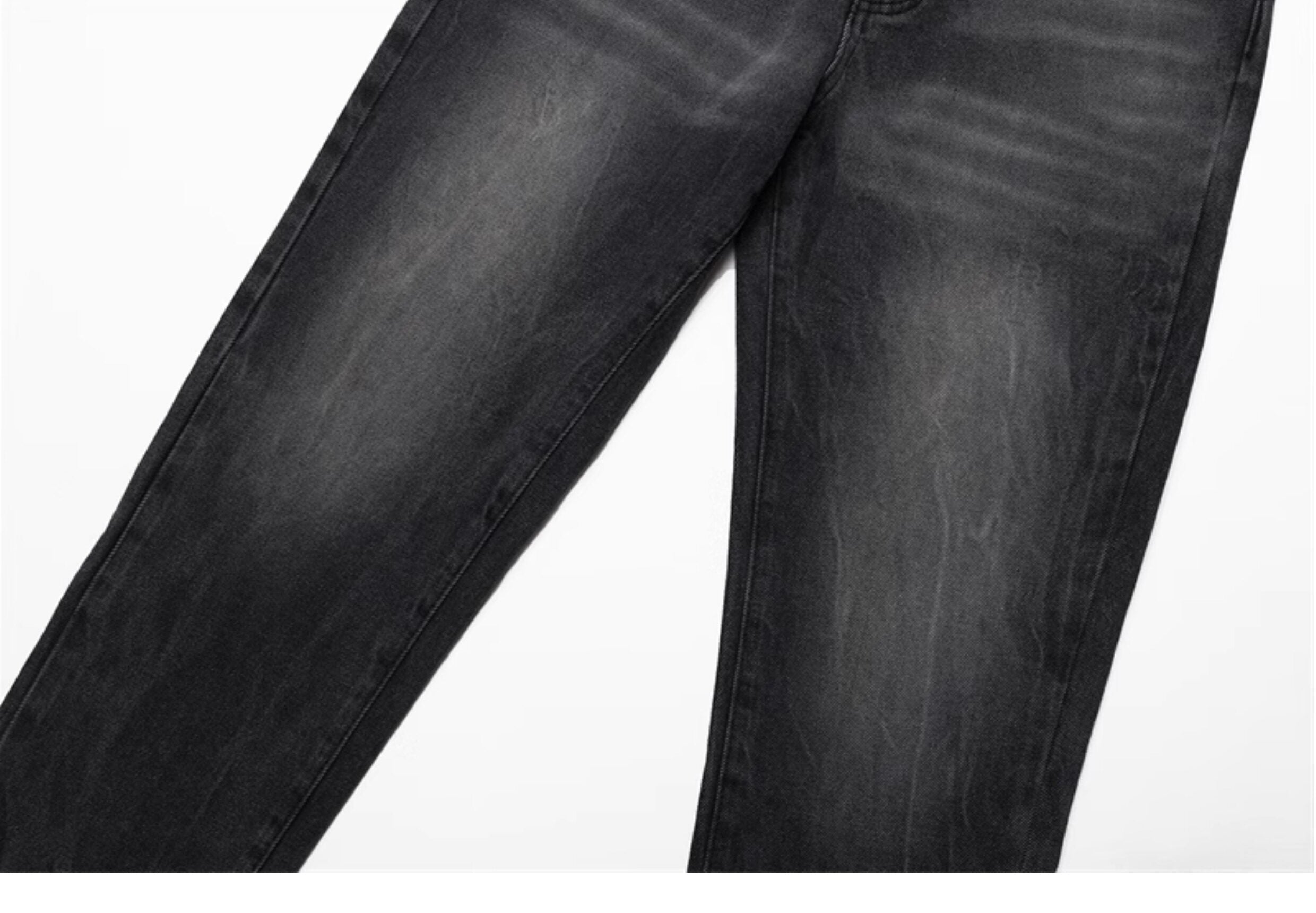 Gallery Dept. Smoke Grey Distressed Jeans