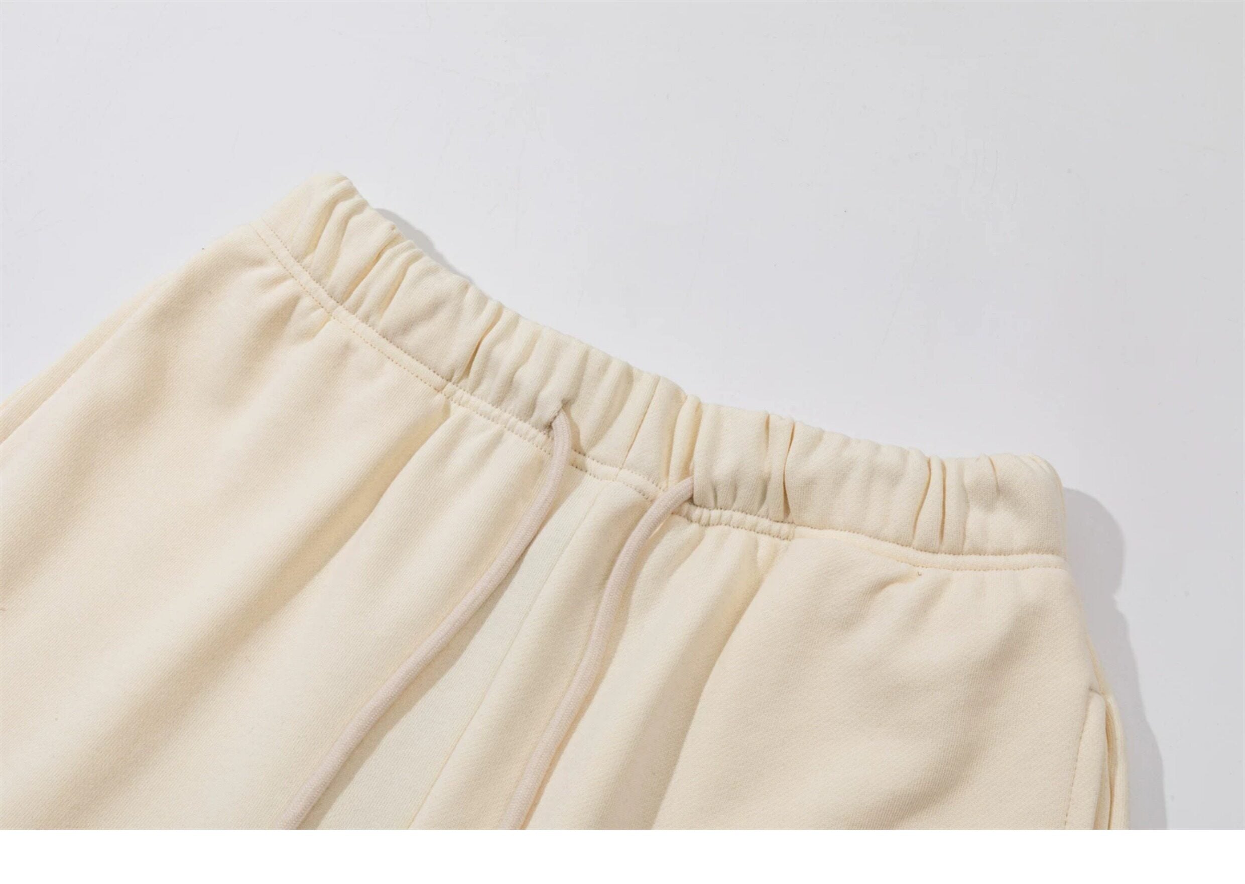 Gallery Dept. Cream Minimal Logo Shorts