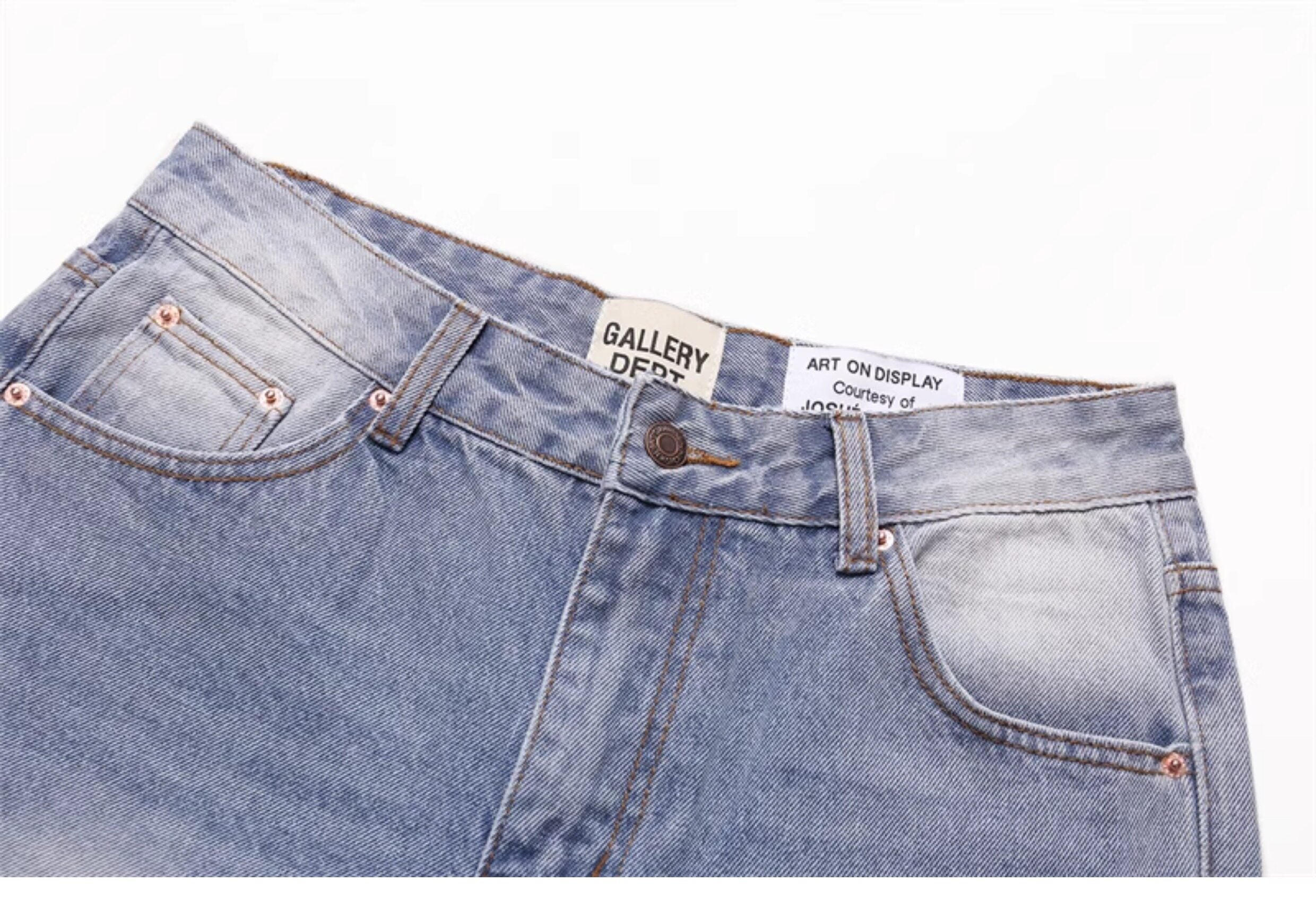 Gallery Dept. Vintage Wash Straight-Leg Jeans