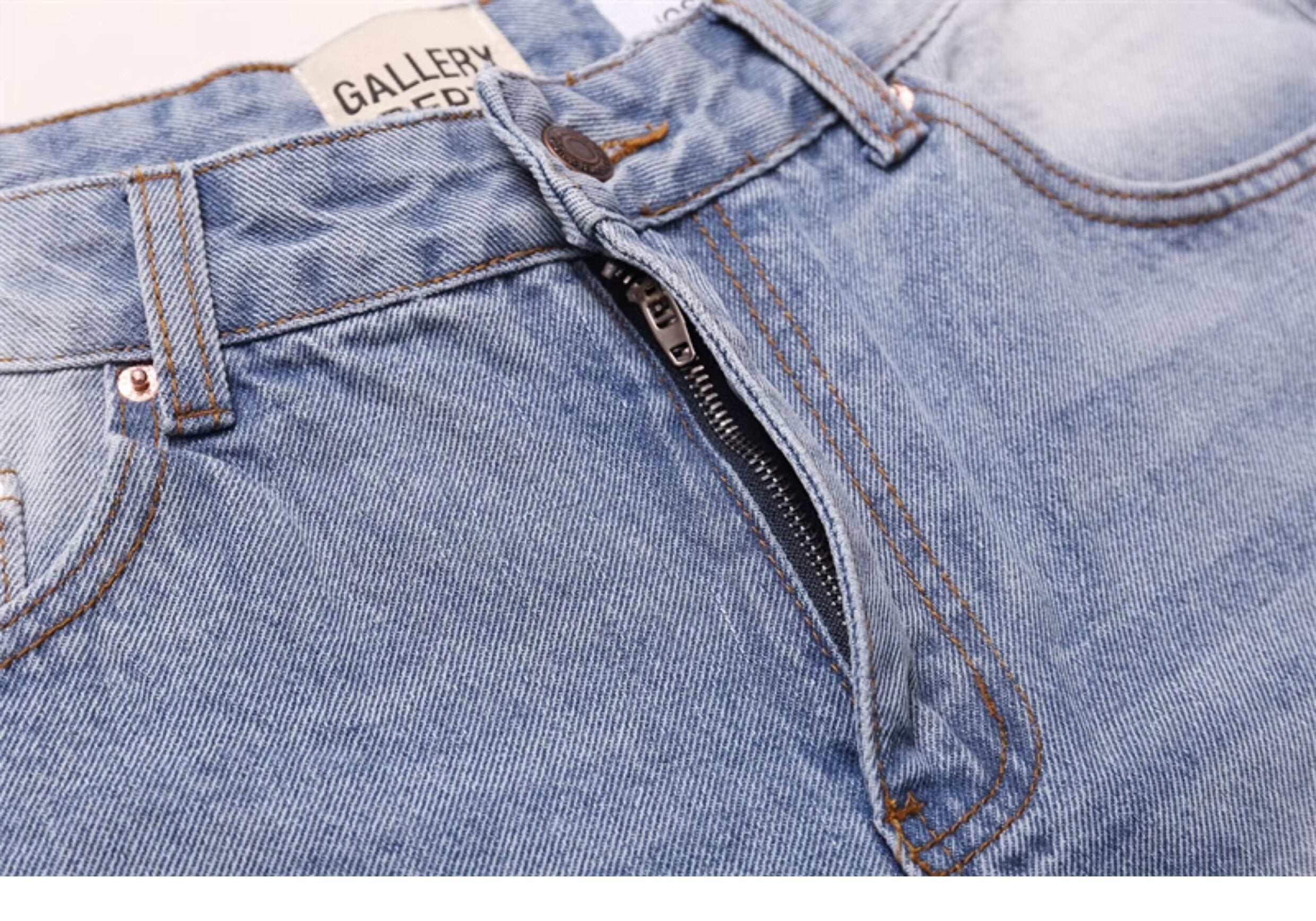 Gallery Dept. Vintage Wash Straight-Leg Jeans