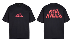 Gallery Dept. Black Coral Slogan Tee