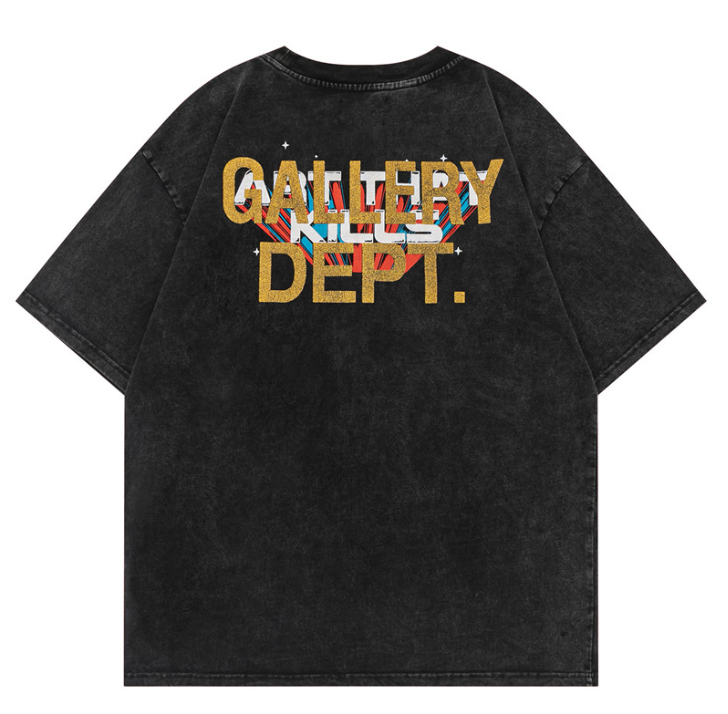 Gallery Dept. Charcoal Starburst Graphic Tee