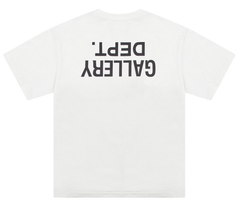 Gallery Dept. White Inverted Logo Tee