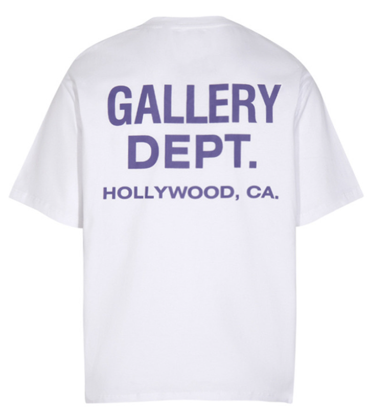 Gallery Dept. White Purple Hollywood Tee