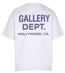 Gallery Dept. White Purple Hollywood Tee