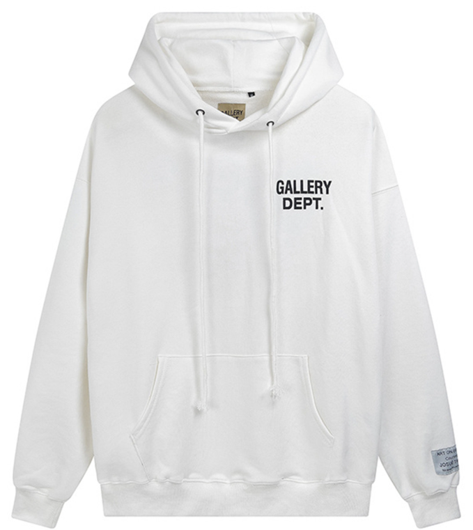 Gallery Dept. Monochrome Fleece Logo Hoodie