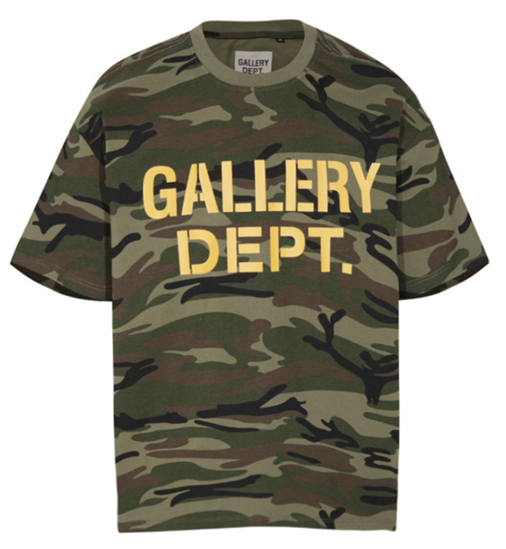 Gallery Dept. Woodland Camo Logo Tee