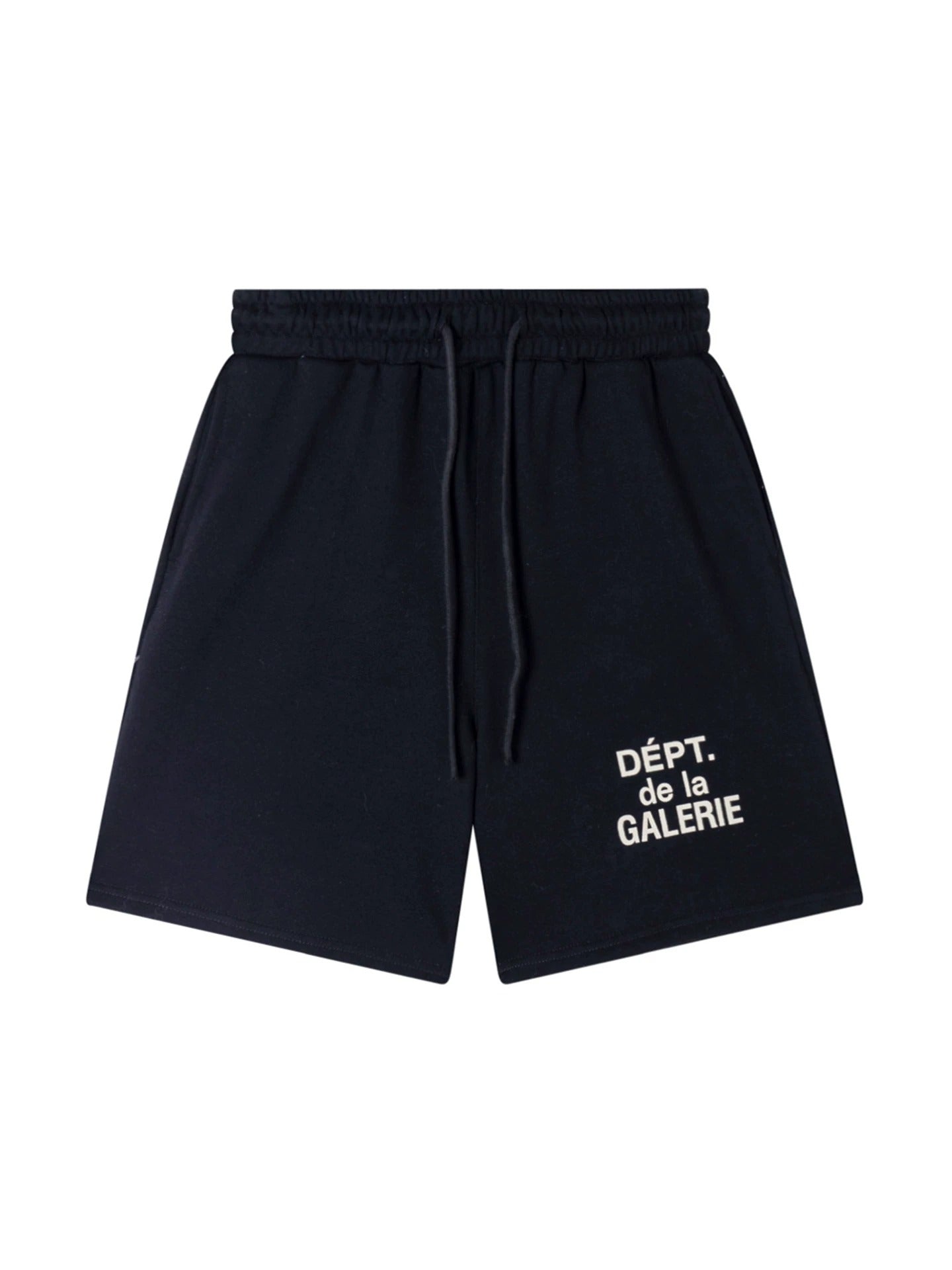 Gallery Dept. Black French Script Shorts