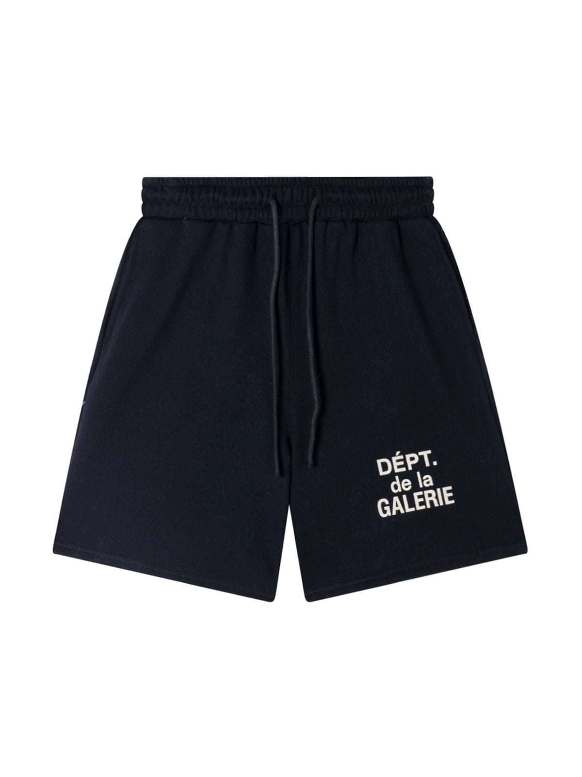 Gallery Dept. Black French Script Shorts