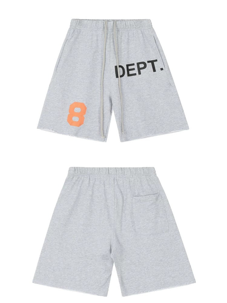 Gallery Dept. Grey DEPT. 8 Graphic Shorts